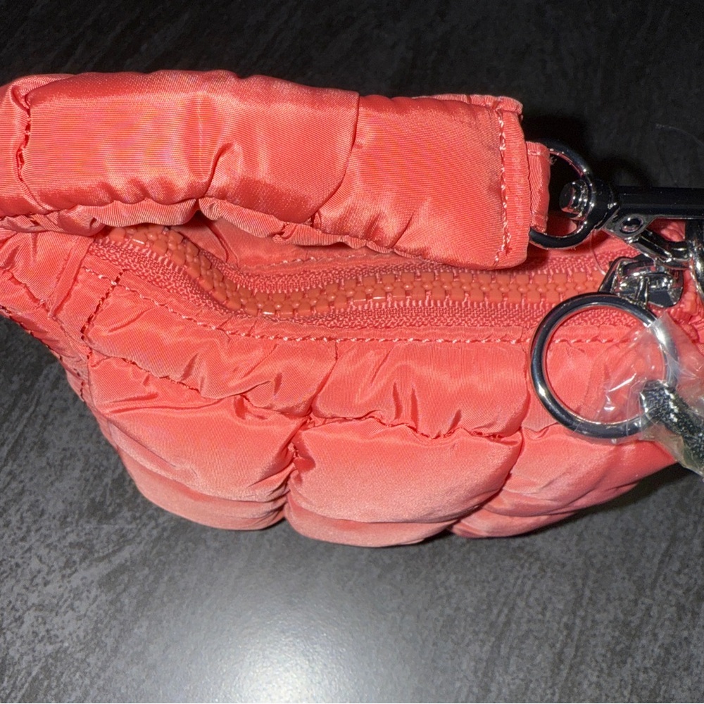 Free People Coral Quilted Micro Pouch - Picture 6 of 6